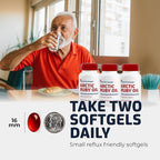 Arctic Ruby Oil - Omega 3 Supplement with Astaxanthin 2mg - Contains Essential Fatty Acids & Antioxidants - Supports Heart, Brain, Eye, Skin, Joint & Immune Health - 60 Softgels (3 Pack)