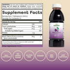 Dynamic Health 100% Pure Black Cherry Juice Concentrate, No Additives, Antioxidant Supplement, Urinary Tract & Joint Support, 16 Fl oz