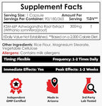 Nootropics Depot KSM-66 Ashwagandha Capsules | 300mg | 90 Count | Withania somnifera Extract | Ayurvedic Herb | Adaptogen Supplement | Promote Relaxation*