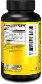 Jacked Factory Lean-XT Caffeine Free Fat Burner - Non Stim Weight Loss Supplement, Appetite Suppressant & Metabolism Booster | Acetyl L-Carnitine, Green Tea Extract, Forskolin - 60 Natural Diet Pills