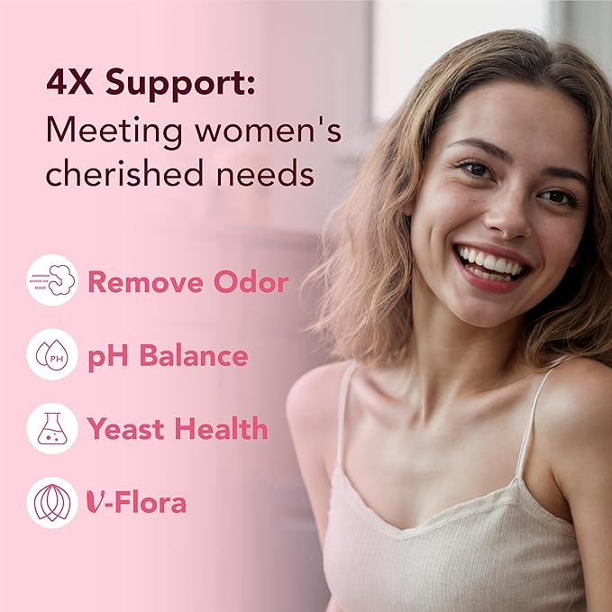 Vaginal Probiotics with Prebiotics Cranberry, 60 Billion CFU 14 Strains Probiotics for Women with Prebiotic & D-Mannose, Womens Probiotic for Vaginal Flora, Odor Control, pH Balance - 60 Capsules