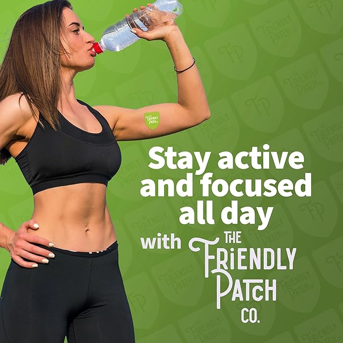 The Friendly Patch Boost Patch - Travel 8 Pack.
