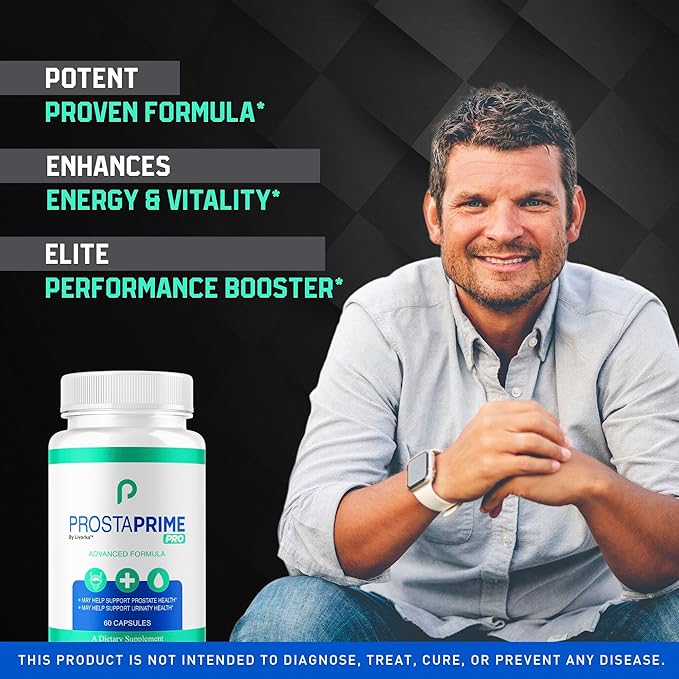 (3 Pack) ProstaPrime Pro Capsules - Official for Men Pills Supplement Support, Natural Premium Advanced Formula Health & Wellness, ProstaPrime Pro Reviews, 180 Capsules for 3 Months