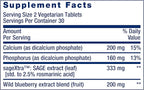Life Extension Cognitex® Elite Pregnenolone, sage, Blueberry, ashwagandha, phosphatidylserine, Advanced Formula, Attention, Focus, Memory, Gluten-Free, Non-GMO, Vegetarian, 60 Tablets