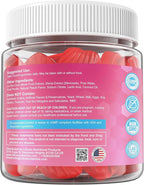 Creatine for Women Gummies, Micronized Creatine Monohydrate + Myo-Inositol, Collagen Peptides, BCAAs, Hyaluronic Acid, Vitamin B6 B12, Zinc for Enërgy, Föcus, Hörmonal Balance, Sugar Free, 120 Counts