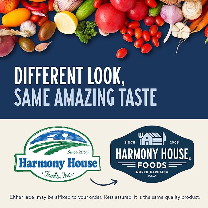 Harmony House Foods Dried Gourmet Lion's Mane Mushrooms (2.25 oz, Quart Size Jar)
