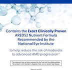 PreserVision AREDS 2 Eye Vitamins, #1 Eye Doctor Recommended Brand, Lutein and Zeaxanthin Supplement with Vitamin C, Vitamin E, Zinc, and Copper, 90 Softgels (Minigels)