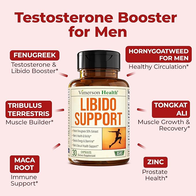Men's Liquid Multivitamin & Libido Support – Daily Bundle for Energy, Stamina & Mens Health