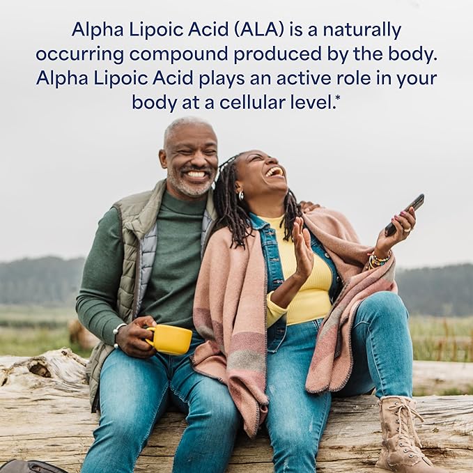 Puritan's Pride Alpha Lipoic Acid 300mg, Dietary Supplement for Antioxidant Health, Sugar and Energy Metabolism Support, 4 Month Supply, 120 Rapid Release Softgels