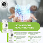 Intestinal Fortitude Prebiotic and Probiotic Supplement Bundle - 30 Capsules for Gut Health and Digestive Support, Promote Good Bacteria, Gut Lining and Support Healthy Digestion