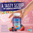 Dippin' Dots Extra Strength Melatonin 20mg Gummies for Adults - Melatonin Gummies with 20mg per Serving - Vegan Friendly Nighttime Sleep Supplement - Made with Natural Colors & Flavors (60 Count)
