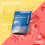 Super Power Calming Powdered Drink Mix, Raspberry Lemonade 30 Packets, L-Theanine, Ksm-66 Ashwagandha, Magnesium Glycinate, Vitamin D3 Supplements, Sugar-Free, Non-GMO for Relax & Focus