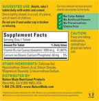 Nature Made Vitamin B12 1000 mcg, B12 Vitamins, Dietary Supplement for Energy Metabolism Support, 75 Time Release Tablets, 75 Day Supply