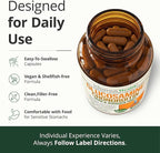 Glucosamine Chondroitin MSM – Joint Support Supplement for Women and Men with Glucosamine Sulfate 1500 mg, Chondroitin and MSM – for Cartilage, Joint Health and Flexibility – 2 Pack, Vegan
