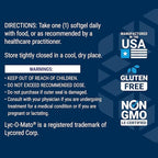 Life Extension Mega Lycopene, Prostate Health, arterial Health, antioxidant Defense, Gluten-Free, Non-GMO, 90 softgels