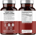 Number One Nutrition Premium D Mannose Supplement for Women and Men [Max Strength, 1350MG] Natural D-Mannose with Cranberry, Hibiscus and Dandelion for Urinary Tract Health, 120 Count