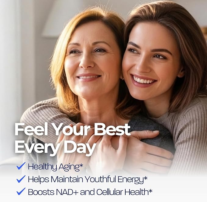 BONE SCIENCE Uthever NMN & Pterostilbene 6-in-1 Complex with Resveratrol, Glutathione & BioPerine - High Purity Stabilized NAD+ Precursor for Healthy Aging & Cellular Energy - 72 Vegetarian Capsules