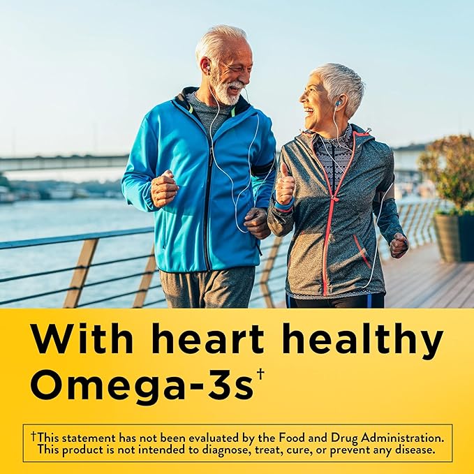 Nature Made Fish Oil Omega 3 Gummies, Omega 3 Fish Oil Supplements, Healthy Heart Support, 90 Gummies, 45 Day Supply