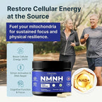 VINATURA NMNH (NMN Supplement Alternative) Nicotinamide Riboside & TMG - NAD Supplement for Anti-Aging - 60 Capsules