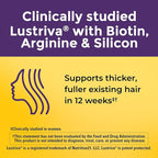 Nature Made Hair Growth Softgels, Clinically Studied Lustriva + Biotin, Vitamin C & A, Hair Growth Vitamins - Support Healthy Hair as You Age, 30 Softgels, 30 Day Supply