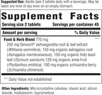 INNATE Response Formulas - Adrenal Response Herbal Supplement - With Ashwagandha - Promotes Optimal Stress Response - Non-GMO, Vegetarian, and Made Without 9 Food Allergens - 90 Tablets (45 Servings)