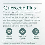 Natura Health Products Quercetin Plus Supplement - Modulates Healthy Immune and histamine Response - Featuring Bromelain, Vitamin C, Nettle Leaf & Quercetin (90 Capsules)