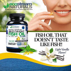 Wild Caught Omega 3 Fish Oil DPA-EPA-DHA Supplement 2,900 Milligrams - Now with Even More DPA-EPA-DHA