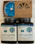 Youtheory Ashwagandha 1000mg with KSM-66 - Helps Support a Healthy Stress Response,180 Capsules (Pack of 2) and Pill Orgnizer Bundles