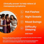 Amberen Menopause Supplement for Women, 120 Capsules, Clinically Proven, Helps Support Hormone Balance, Helps Relieve 12 Menopause Symptoms: Hot Flashes, Night Sweats, Mood Swings and More