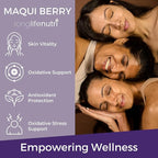 LongLifeNutri Vitamin K2 MK-7 100 mcg & Maqui Berry 1000 mg Bundle – 120 Veg Capsules + 240 Veg Capsules, 4-Month Supply, Bone, Circulation & Antioxidant Support, Lab Tested, Non-GMO, Made in USA