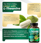 GriMed L-Theanine 11,900mg- X10 Power with Apigenin, GABA Ashwagandha, Rhodiola - Relaxation & Restoration Focus and Memory (150 Count (Pack of 1))