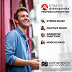 Nootropics Depot KSM-66 Ashwagandha Capsules | 300mg | 90 Count | Withania somnifera Extract | Ayurvedic Herb | Adaptogen Supplement | Promote Relaxation*