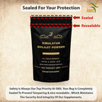 Shilajit Pure Himalayan Shilajit Powder - Gold Grade 100% Pure Shilajit with Fulvic Acid & 85+ Trace Minerals Complex for Energy & Immune Support - 100g