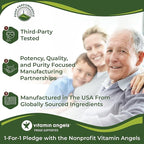 Manganese Supplement Food Like Mineral Chelated for Superior Absorption with Whole Food Blend of 25+ Fruits & Vegetables. Pure Trace Mineral Capsules for Connective Tissue, Bone Health, Enzyme Support