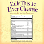 Nature's Secret Milk Thistle Liver Cleanse - 60 Tablets - Supports Healthy Liver Function & Detoxification - 18 Botanical Blend Turmeric, Dandelion, Beet, & Artichoke - Natural Powerful Antioxidant