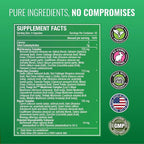 Approved Science Fruits & Veggies - 42 Whole Fruit and Veggie Supplement - Enhanced Health & Vitality - Daily Natural Vitamins, Minerals, Antioxidants - 90 Capsules Each - 1-Month Supply