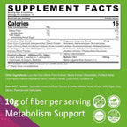 Fiber Gummies for Adults, Sugar Free 10g Prebiotic Fiber Supplement with Digestive Enzymes, Probiotics & 100mg Betaine for Digestive & Gut Health and Regulate Bowel Movement, Vegan, Gelatin Free, 60ct