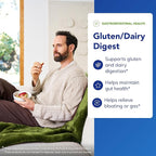 Pure Encapsulations Gluten/Dairy Digest | Unique Mix of Enzymes to Support Healthy Gluten and Dairy Digestion* | 120 Capsules