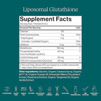 CYMBIOTIKA Liposomal Glutathione Supplement – PQQ, CoQ10 & Antioxidants for Detox, Brain, Energy, Immune Support – Advanced Absorption for Cellular Health & Longevity, Citrus Vanilla, 1 Month Supply