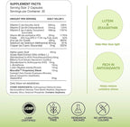 EyeScience – Macular Health Formula – Capsules – Complete Nutritional Supplement for Eye Health - Contains Lutein, Zeaxanthin, Vitamin C, D, E & B6 (60 Count (Pack of 1))