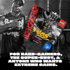 Mutant Mass Extreme Gainer Protein Powder – High Calorie Weight Gainer with Whey Protein & BCAAs for Muscle Mass & Weight Gain - Vanilla Ice Cream 6 lbs