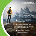 NaturesPlus GI Natural Probiotic Mega - 30 Capsules, Pack of 2 - Digestive & Immune Health - Gluten Free - 60 Total Servings