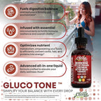 Organic Ceylon Cinnamon Berberine Liquid Drops Supplement with Bitter Melon Extract, Glucomannan, Gymnema, Chromium, Turmeric, Organic Panax Ginseng, Apple Cider Vinegar, Moringa Powder Vegetarian (2)