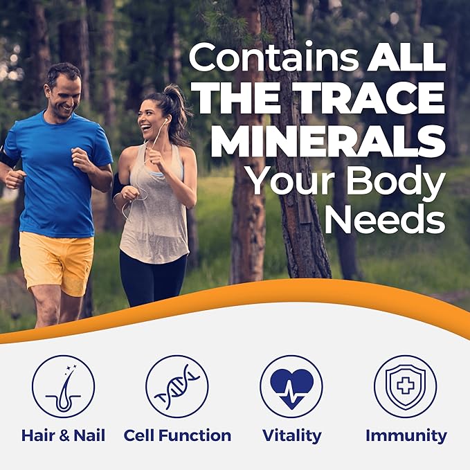 Mimi's Miracle Minerals Fulvic Acid Humic Acid - Trace Mineral Supplement, 70 Ionic Minerals - Organic Plant Derived Liquid (8 oz Refill, 240 Day Supply)