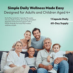 NutraPep Synbiotics Probiotic Prebiotic Postbiotic - Daily Gut Health Support with Pre Pro & Post Biotics for Men Women - Digestive & Immune Support Balance Synbiotic Supplement - Vegan Gluten Free