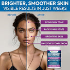 6970mg Glutathione Powder for Skin Brightening Enhanced with Collagen & Vitamin C | Brightens Skin, Fades Dark Spots & Melasma, Anti-Aging Antioxidant | Supports Immune, Gut & Liver Health