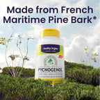 Healthy Origins Pycnogenol 150 mg, 120 Veggie Capsules - 100% Clinically Studied French Maritime Pine Bark Extract - Supports Healthy Heart, Joint Health & Skin Elasticity - 4 Month Supply
