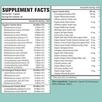 Probiotics for Women and Men, 300 Billion CFU 24 Strains Probiotics + 15 Organic Herbs Prebiotics Blend, Shelf Stable Gut Health Supplement for Digestive Immune & Whole-Body Health, 4 Month Supply