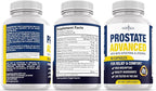 NEW AGE Prostate Advanced Prostate Supplement for Men – Reduce Bathroom Trips, Promote Sleep, Support Health & Bladder Emptying - Made with Lycopene, Beta Sitosterol - 120 Count