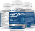 Neuropathy Sciatica Nerve Support Supplement - 1200mg High-Potency Alpha Lipoic Acid 18-in-1 Nutrient Blend - Neuropathy Support for Feet Legs Hands Lower Back 180 Capsules